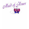 Maid Of Honor Butterfly t-shirts by CelebrationZazzle Maid Of Honor Butterfly t-shirts