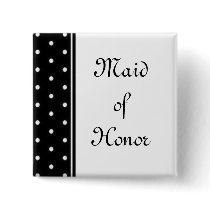 Maid of Honor buttons