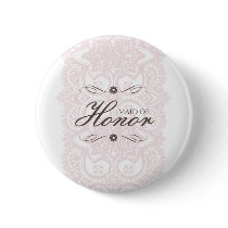 Maid Of Honor Button-Vintage Bloom