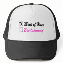 Maid of Honor (Bx) hats