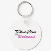 Maid of Honor (Bx) keychains