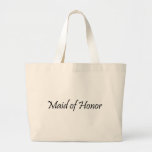 Maid of Honor Canvas Bags