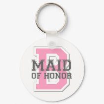 Maid of Honor Cheer keychains