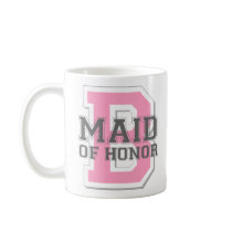 Maid of Honor Cheer mugs