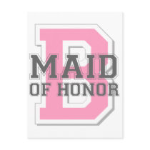 Maid of Honor Cheer postcards