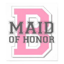 Maid of Honor Cheer posters