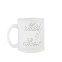 Maid of Honor Classy Grays mugs