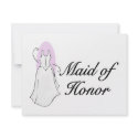 Maid Of Honor Dress invitation