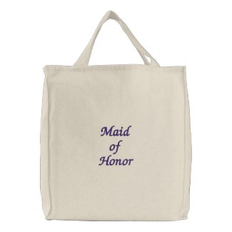 Maid of Honor embroideredbag