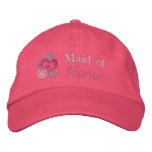 Maid Of Honor Embroidery Embroidered Baseball Cap