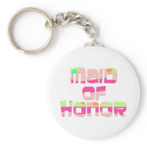 Maid of Honor Favors keychains