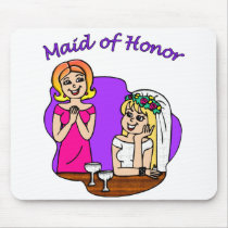 Maid of Honor I mousepads