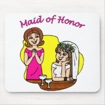 Maid of Honor II mousepads