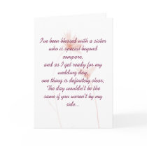 Maid Of Honor Invitation Cards