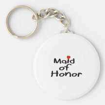 Maid of Honor Key Chain