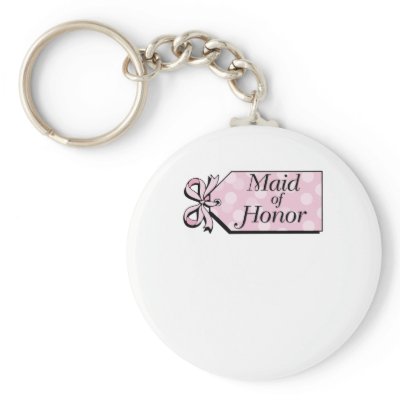 Maid of Honor Keychain