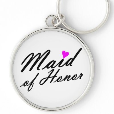 Maid Of Honor Keychain