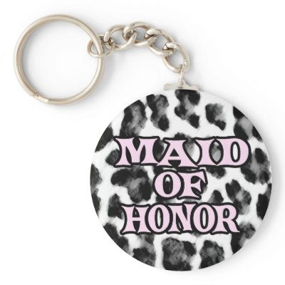 Maid of Honor Key Chain