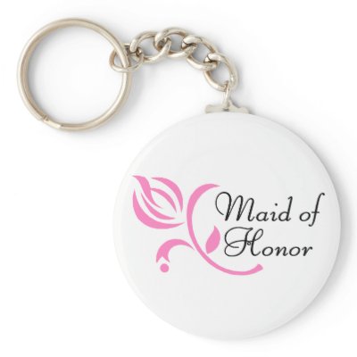 Maid Of Honor Keychain