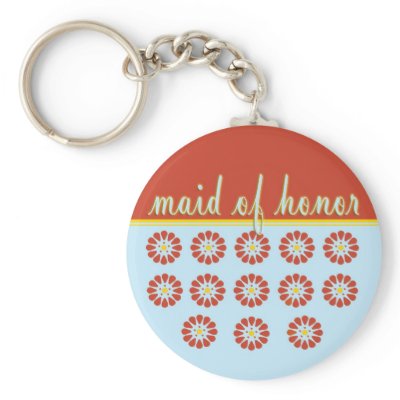 Maid of Honor Keychain