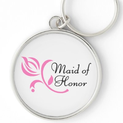 Maid Of Honor Keychains