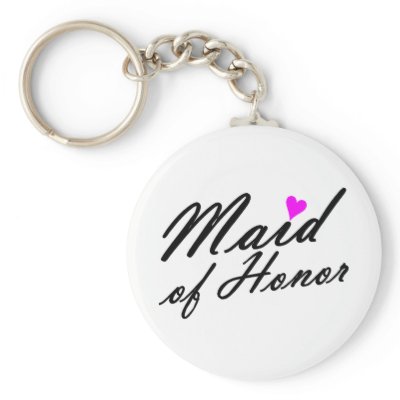Maid Of Honor Key Chain