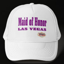 Maid of Honor Las Vegas Cap hats