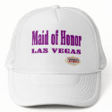 Maid of Honor Las Vegas Cap hats by vegasdusoleil Maid of Honor Las Vegas Cap hats