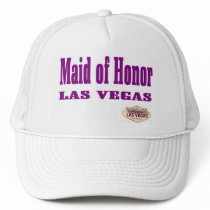 Maid of Honor Las Vegas Cap hats