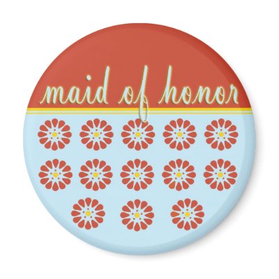 Maid of Honor Fridge Magnets