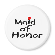 Maid of Honor magnets by BacheloretteGirl Maid of Honor magnets