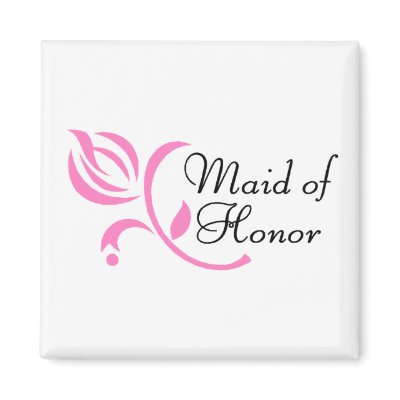 Maid Of Honor Fridge Magnet