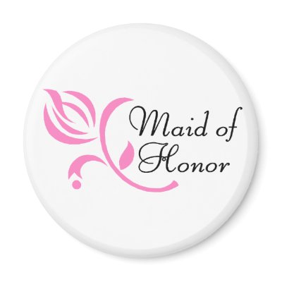 Maid Of Honor Fridge Magnet