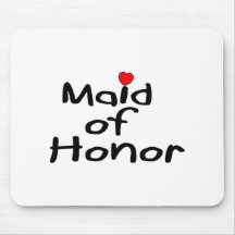 Maid of Honor Mouse Pads