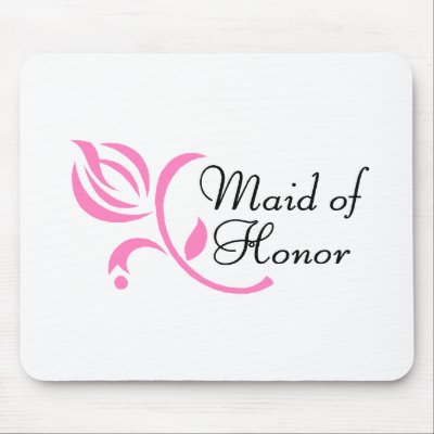 Maid Of Honor Mousepads