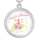 Maid of Honor necklace