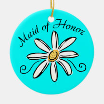 Maid of Honor Ornaments