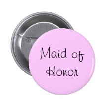 Maid of Honor Pin