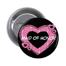 Maid of Honor Pinback Button