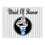 Maid of Honor Post Cards