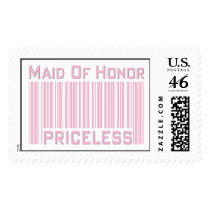 Maid of Honor Priceless postage