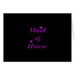 Maid of Honor Simply Love Cards