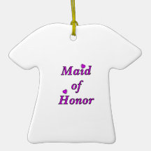 Maid of Honor Simply Love Ornaments