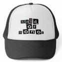 Maid of Honor (Sq Blk) hats