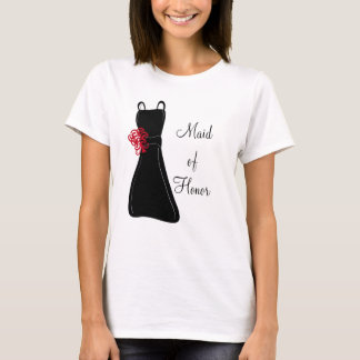 maid of honour t shirt