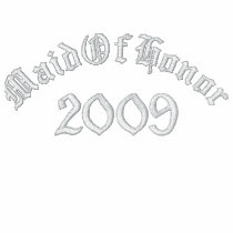 Maid of Honor T-Shirts embroidered shirts