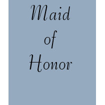 Maid of Honor t-shirts