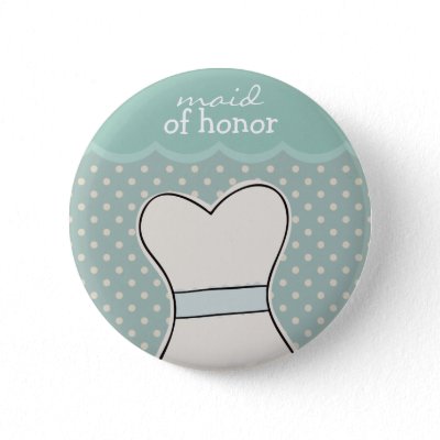 Maid of honor -- Wedding dress // BLUE Pins