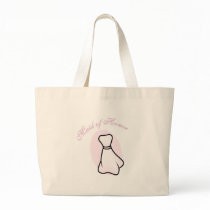 Maid of Honor Wedding Tote Handbag