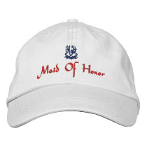 Maid Of Honor Wedding White embroidered hats by Fashioncasbah Maid Of Honor Wedding White embroidered hats